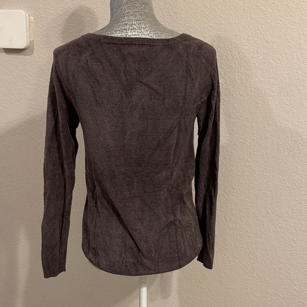 Barefoot Dreams Women's Sweater in Dark Brown‎ - Picture 5 of 5